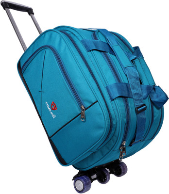 familiar 22 inch/55 cm (Expandable) Small Check - in luggage travel Duffel With Wheels (Strolley)