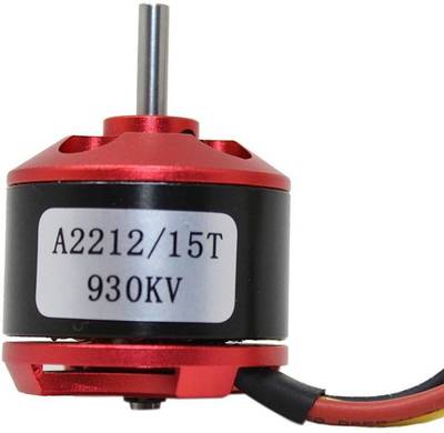 SunRobotics Brushless DC Motor A2212/15T 930KV Racerstar Compatible Electronic Components Electronic Hobby Kit