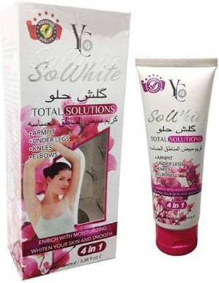 YC So White Total Solutions 4 In 1 Whitening Cream(100 ml)