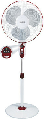 11% OFF on HAVELLS Sprint LED 400 mm 3 Blade Pedestal Fan(Wine Red, Pack of 1) 11% OFF on HAVELLS Sprint LED 400 mm 3 Blade Pedestal Fan(Wine Red, Pack of 1)