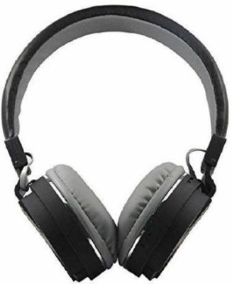 GUGGU VLK_552H_SH12 Over the head Bluetooth Headset Bluetooth(Black, On the Ear)