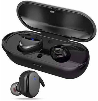 GUGGU TVJ_438L_TWS 4 Wireless Earbuds Bluetooth Headset Bluetooth(Black, True Wireless)