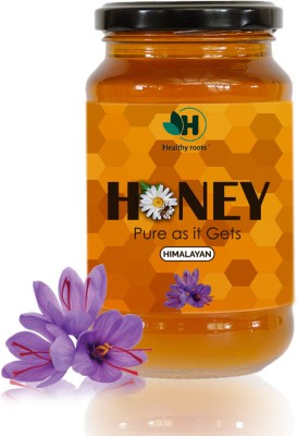 Healthy Roots Himalayan Honey 1Kg Organic Raw Unprocessed ( Pure & Natural )(1 kg)