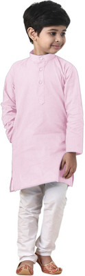 TRUST OUS Boys Festive & Party Kurta and Pyjama Set(Multicolor Pack of 1)