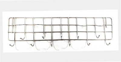 NOHUNT Wall/Door Mounted Hook Rail (11 Hooks) for Kitchen, Bathroom and Wardrobe Hanging (11 Hook) - Stainless Steel - Silver Chrome. Kitchen Tool Set(Silver, Ladle, Spatula, Tong, Gas Lighter, Cooking Spoon) NOHUNT Wall/Door Mounted Hook Rail (11 Hooks) for Kitchen, Bathroom and Wardrobe Hanging (11 Hook) - Stainless Steel - Silver Chrome. Kitchen Tool Set(Silver, Ladle, Spatula, Tong, Gas Lighter, Cooking Spoon)