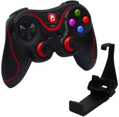 Clubics Wireless Bluetooth V8 Gaming controller Compatible with IOS, Android, PC,PS3,TV (BLACK)  Motion Controller(Black, For PC)