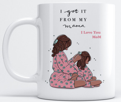 P89M Happy Mother,s Day' Coffe/I Love Mom/011 Ceramic Coffee Mug(330 ml)