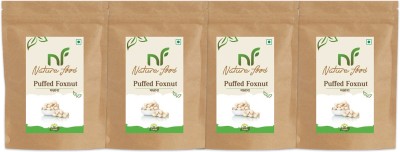 Nature food Best Quality Puffed Foxnut/ Phool Makhana - 2kg (500gmx4) Fox Nut(4 x 0.5 kg)