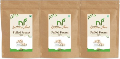 Nature food Best Quality Puffed Foxnut/ Phool Makhana - 750gm (250gmx3) Fox Nut(3 x 250 g)