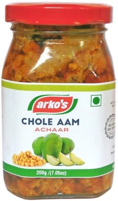 ARKOS Chole Aam Pickle Homemade, 200g Mixed Pickle(200 g)