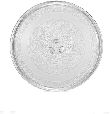 MYRA 9.5 Inch Microwave Oven Replacement Turntable Glass Tray/Plate Fiber Glass Compatible With Voltas Beko MS20SD Coupler Fiber Glass Microwave Turntable Plate
