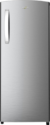 Whirlpool 200 L Direct Cool Single Door 4 Star Refrigerator(Steel, 215 IMPRO PRM 4S INV Alpha Steel)