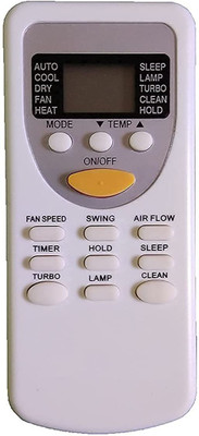 LipiWorld 49 AC Remote Control Compatible for  AC Kelvinator Remote Controller(White)