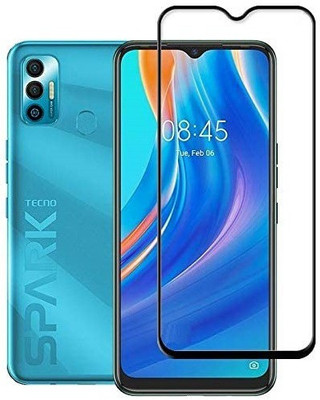 TESPARK Edge To Edge Tempered Glass for Tecno Spark 7(Pack of 1)