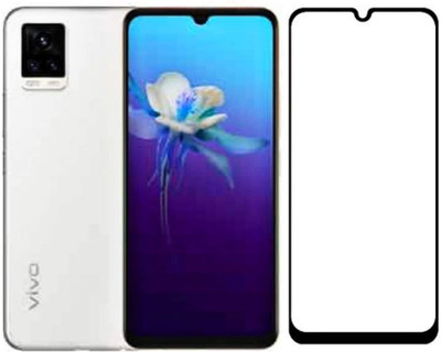 AARERED Edge To Edge Tempered Glass for VIVO V21 5G(Pack of 1)
