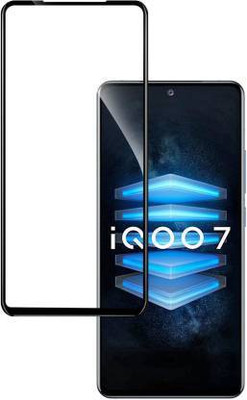 Caseline Edge To Edge Tempered Glass for VIVO IQ00 7(Pack of 1)
