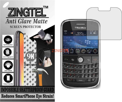 ZINGTEL Tempered Glass Guard for BLACKBERRY BOLD 9000 (Matte Flexible Shatterproof)(Pack of 1)