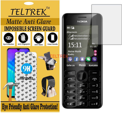 TELTREK Tempered Glass Guard for NOKIA A206 (Matte Flexible Shatterproof)(Pack of 1)