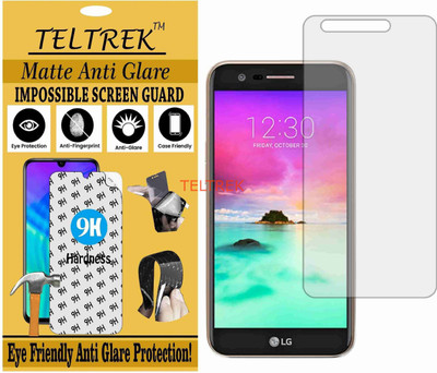 TELTREK Tempered Glass Guard for LG K10 2018 (Matte Flexible Shatterproof)(Pack of 1)