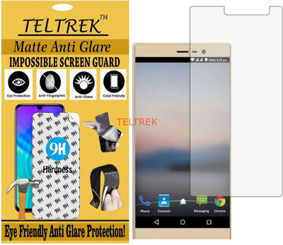TELTREK Tempered Glass Guard for PANASONIC A2 (Matte Flexible Shatterproof)(Pack of 1)