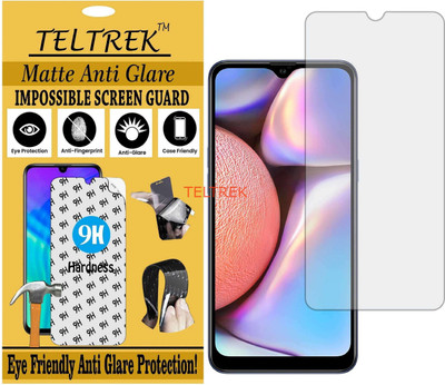 TELTREK Tempered Glass Guard for SAMSUNG A107F (GALAXY A10S) (Matte Flexible Shatterproof)(Pack of 1)