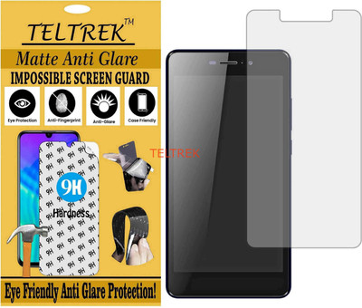 TELTREK Tempered Glass Guard for MICROMAX E353 (CANVAS MEGA) (Matte Flexible Shatterproof)(Pack of 1)
