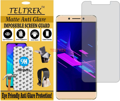 TELTREK Tempered Glass Guard for PANASONIC ELUGA RAY 800 (Matte Flexible Shatterproof)(Pack of 1)