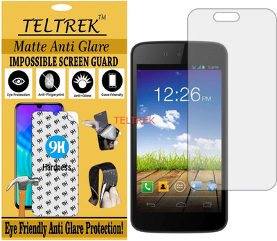 TELTREK Tempered Glass Guard for MICROMAX CANVAS A1 AQ4501 (Matte Flexible Shatterproof)(Pack of 1)