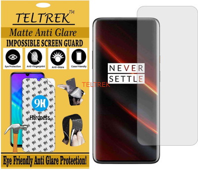 TELTREK Tempered Glass Guard for ONE PLUS 7T PRO 5G MCLAREN (Matte Flexible Shatterproof)(Pack of 1)
