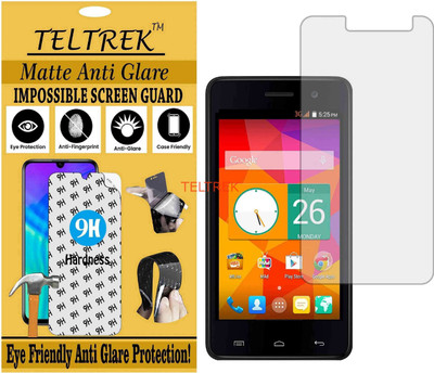TELTREK Tempered Glass Guard for MICROMAX UNITE 2 A106 (Matte Flexible Shatterproof)(Pack of 1)
