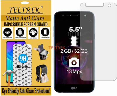 TELTREK Tempered Glass Guard for LG X POWER2 (Matte Flexible Shatterproof)(Pack of 1)