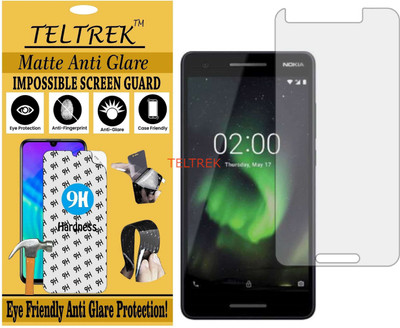 TELTREK Tempered Glass Guard for NOKIA 2.1 (Matte Flexible Shatterproof)(Pack of 1)