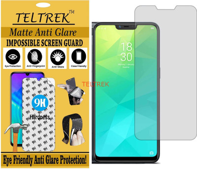 TELTREK Tempered Glass Guard for REALME 2 (Matte Flexible Shatterproof)(Pack of 1)