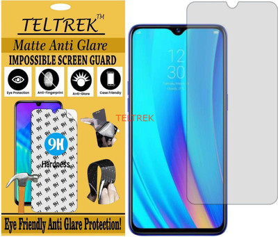TELTREK Tempered Glass Guard for REALME 3 PRO (Matte Flexible Shatterproof)(Pack of 1)