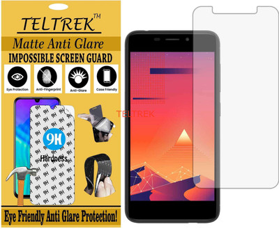 TELTREK Tempered Glass Guard for PANASONIC ELUGA I5 (Matte Flexible Shatterproof)(Pack of 1)