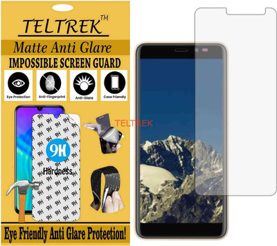 TELTREK Tempered Glass Guard for MOBIISTAR C1 LITE (Matte Flexible Shatterproof)(Pack of 1)