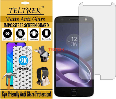 TELTREK Tempered Glass Guard for MOTOROLA MOTO Z (Matte Flexible Shatterproof)(Pack of 1)