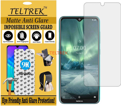 TELTREK Tempered Glass Guard for NOKIA TA-1193 (NOKIA 7.2) (Matte Flexible Shatterproof)(Pack of 1)