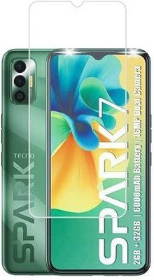 TESPARK Tempered Glass Guard for Tecno Spark 7(Pack of 1)