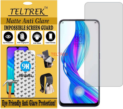 TELTREK Tempered Glass Guard for OPPO RMX 1901 (REALME X) (Matte Flexible Shatterproof)(Pack of 1)