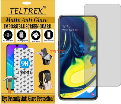 TELTREK Tempered Glass Guard for SAMSUNG A80 (2019) (Matte Flexible Shatterproof)(Pack of 1)