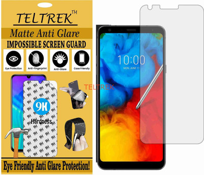 TELTREK Tempered Glass Guard for LG Q8 2018 (Matte Flexible Shatterproof)(Pack of 1)