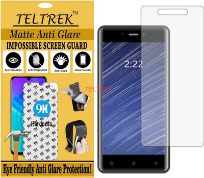 TELTREK Tempered Glass Guard for MOBIISTAR CQ (Matte Flexible Shatterproof)(Pack of 1)