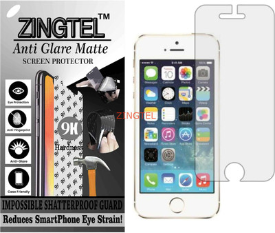ZINGTEL Tempered Glass Guard for APPLE IPHONE SE (Matte Flexible Shatterproof)(Pack of 1)