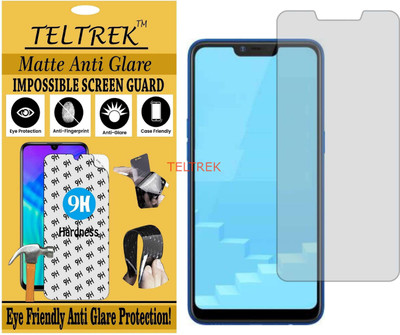 TELTREK Tempered Glass Guard for REALME C1 2019 (Matte Flexible Shatterproof)(Pack of 1)
