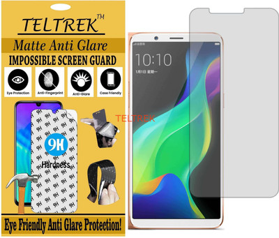 TELTREK Tempered Glass Guard for OPPO R11 S (Matte Flexible Shatterproof)(Pack of 1)