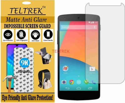 TELTREK Tempered Glass Guard for LG D821 (NEXUS 5) (Matte Flexible Shatterproof)(Pack of 1)