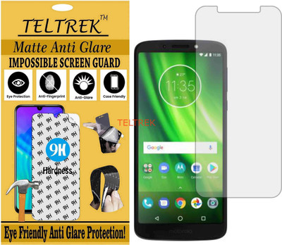 TELTREK Tempered Glass Guard for MOTOROLA G6 PLUS (Matte Flexible Shatterproof)(Pack of 1)