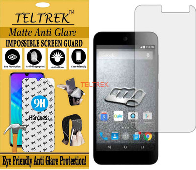 TELTREK Tempered Glass Guard for MICROMAX E455 (CANVAS NITRO 4G) (Matte Flexible Shatterproof)(Pack of 1)
