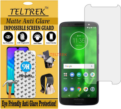 TELTREK Tempered Glass Guard for MOTOROLA MOTO G6 (Matte Flexible Shatterproof)(Pack of 1)